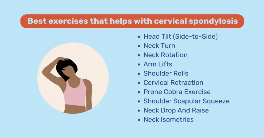 Top 10 Exercises for Cervical Spondylosis Relief